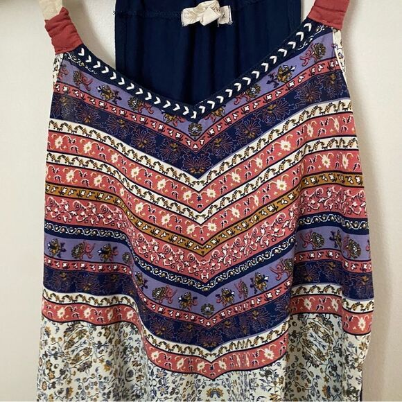 Rewind Tank Top Pattern Casual Comfy Floral - Picture 2 of 8